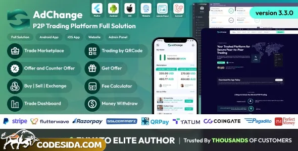 adChange v3.2.0 - P2P Trading Platform Full Solution - nulled