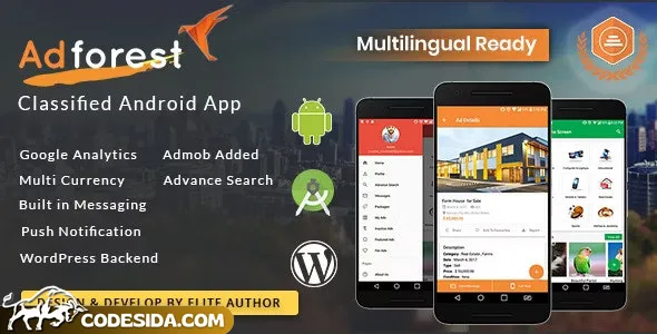 AdForest v4.0.7 - Classified Native Android App