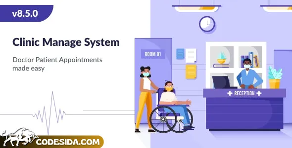 Clinic Management System v8.1.0 - Doctor Patient Appointment Management System Laravel