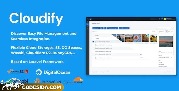 Cloudify v1.0.1 - Self-Hosted File Manager and Cloud Storage - nulled