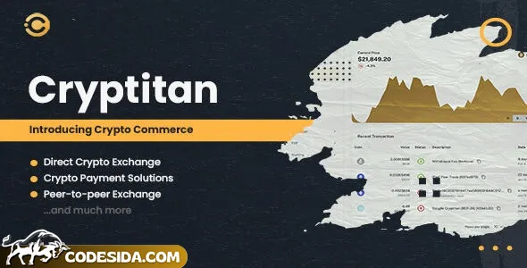 Cryptitan v5.1.1 - Multi-featured Crypto Software & Digital Marketplace Cryptitan v5.1.1 - Multi-featured Crypto Software & Digital Marketplace
