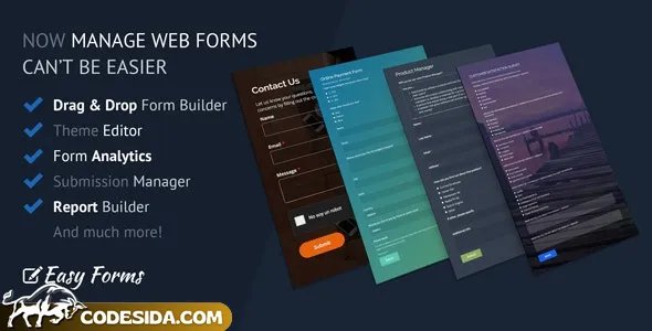 Easy Forms v2.0.4 - Advanced Form Builder and Manager - nulled