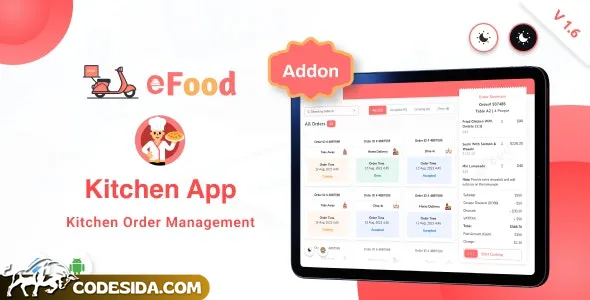 eFood - Kitchen/Chef App v1.4 eFood - Kitchen/Chef App v1.4