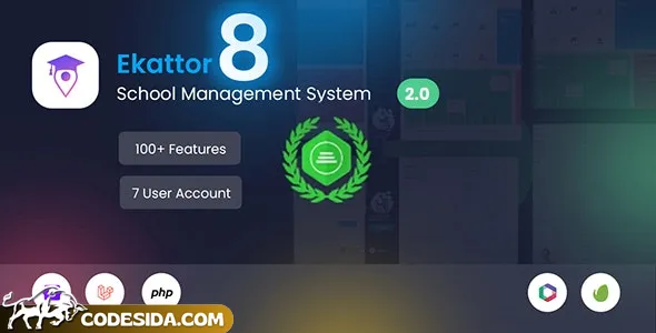 Ekattor 8 v1.9 - School Management System (SAAS) - nulled