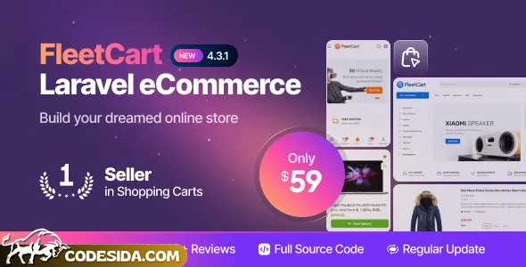 FleetCart v4.2.2 - Laravel Ecommerce CMS - nulled