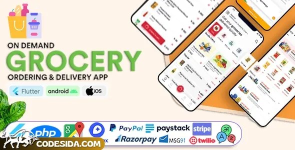 GoGrocer v1.8.1 - Grocery Vegetable Store Delivery Mobile App with Admin Panel - nulled
