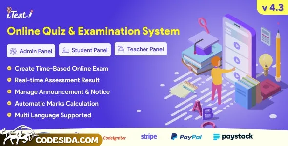 iTest v4.1 - Online Quiz & Examination System iTest v4.1 - Online Quiz & Examination System