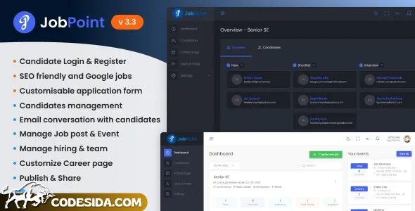 JobPoint v3.1 - Recruitment Management System - nulled JobPoint v3.1 - Recruitment Management System - nulled