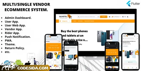 Multi vendor app for Restaurant, pharmacy, Grocery, I.T etc.