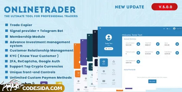 OnlineTrader v5.0.7 - The ultimate tool for professional traders - nulled