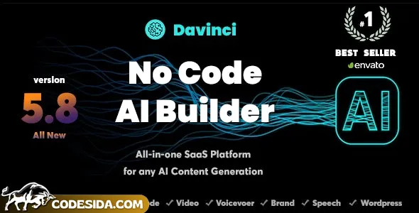 OpenAI Davinci v3.7 - AI Writing Assistant and Content Creator as SaaS - nulled OpenAI Davinci v3.7 - AI Writing Assistant and Content Creator as SaaS - nulled