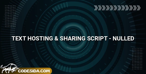 PasteShr v3.2.5 - Text Hosting & Sharing Script - nulled