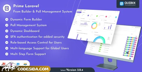 Prime Laravel v2.0.3 - Form Builder & Poll Management System - nulled