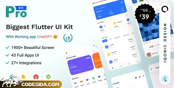 ProKit v6.0.0 - Best Selling Flutter UI Kit ProKit v6.0.0 - Best Selling Flutter UI Kit