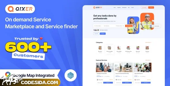 Qixer v2.2.0 - Multi-Vendor On demand Service Marketplace and Service Finder - nulled Qixer v2.2.0 - Multi-Vendor On demand Service Marketplace and Service Finder - nulled