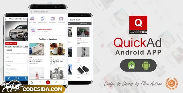 Quickad v1.6 - Classified Native Android App Quickad v1.6 - Classified Native Android App