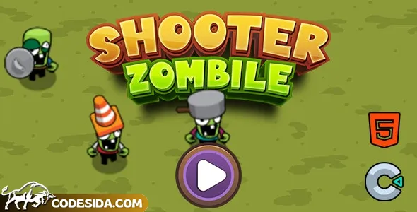 Shooter Zombile - Html5 (Construct3)