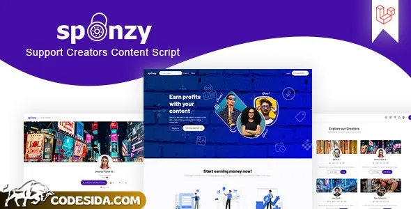 Sponzy v5.2 - Support Creators Content Script Sponzy v5.2 - Support Creators Content Script