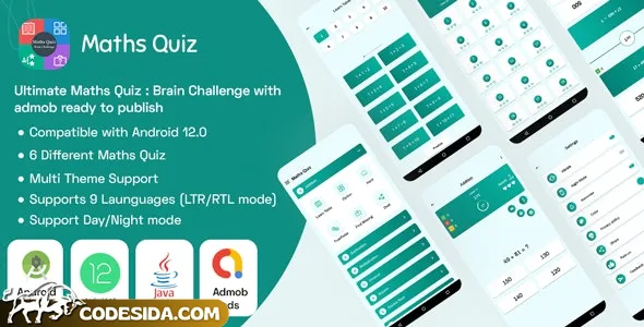 Ultimate Maths Quiz v1.7 - Brain Challenge with admob ready to publish Ultimate Maths Quiz v1.7 - Brain Challenge with admob ready to publish