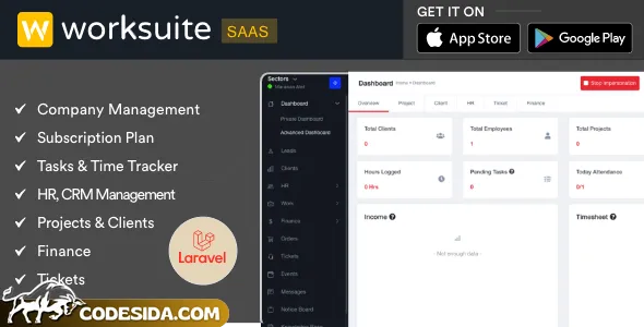 Worksuite Saas v5.3.54 - Project Management System - nulled Worksuite Saas v5.3.54 - Project Management System - nulled