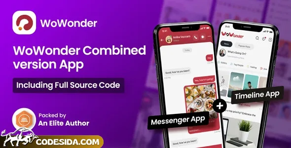 WoWonder Mobile v4.3 - The Ultimate Combined Messenger & Timeline Mobile Application WoWonder Mobile v4.3 - The Ultimate Combined Messenger & Timeline Mobile Application