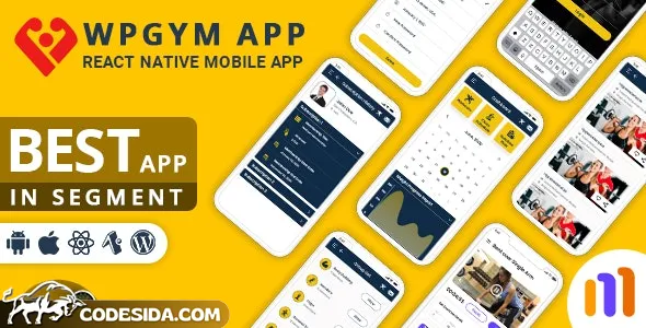 WPGYM App v2.0.4 – Mobile App for Wordpress Gym System WPGYM App v2.0.4 – Mobile App for Wordpress Gym System