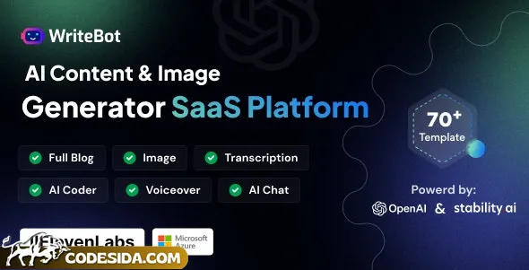 WriteBot v4.0.0 - AI Content Generator SaaS Platform