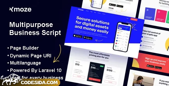 Xmoze v2.0.0 - Multipurpose Business Script