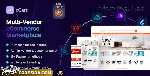 zCart v2.15.1 - Multi-Vendor eCommerce Marketplace - nulled