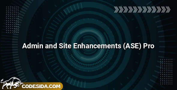 Admin and Site Enhancements (ASE) Pro v7.3.0