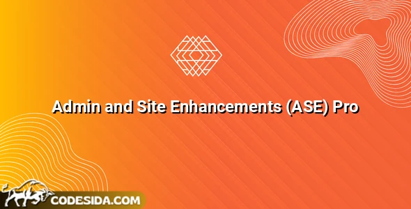 Admin and Site Enhancements (ASE) Pro v7.3.1