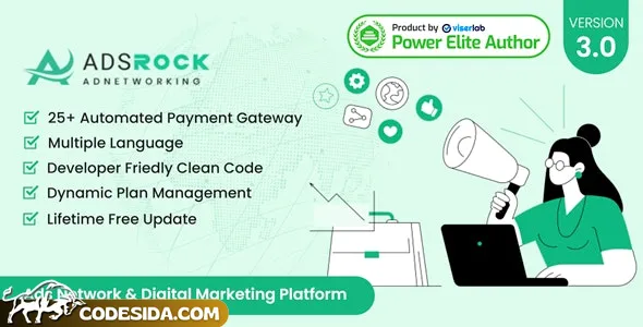 AdsRock v3.0 - Ads Network & Digital Marketing Platform - nulled