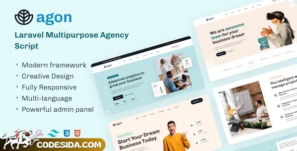 Agon v1.16.0 - Laravel Multipurpose Agency Script - nulled