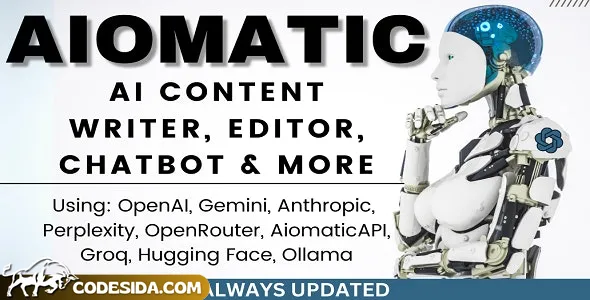 AIomatic v1.8.9 - Automatic AI Content Writer