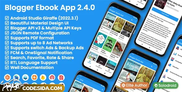 Blogger Ebook App v2.4.0 - Blogger API v3