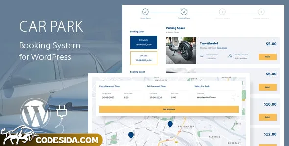 Car Park v2.7 - Booking System for WordPress
