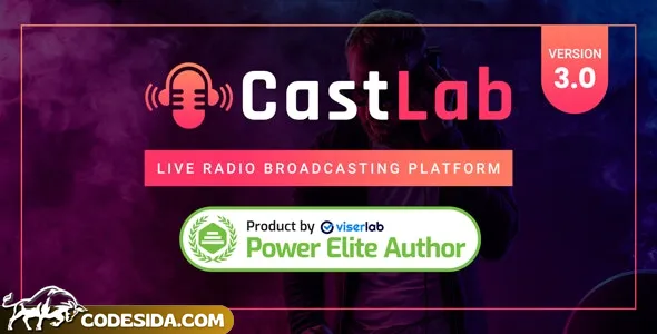 CastLab v3.0 - Live Radio Broadcasting Platform - nulled