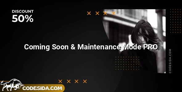 Coming Soon & Maintenance Mode PRO v6.56