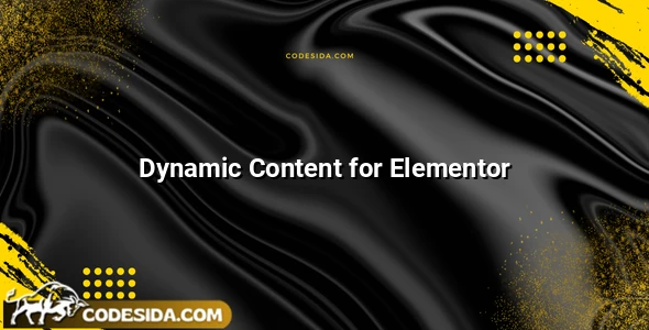 Dynamic Content for Elementor v2.13.4