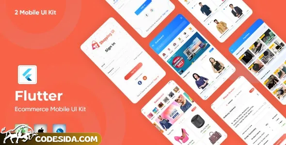 E-Commerce UI Template in Flutter v1.1