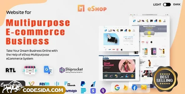 eShop Web v2.9.3 - Multi Vendor eCommerce Marketplace / CMS - nulled