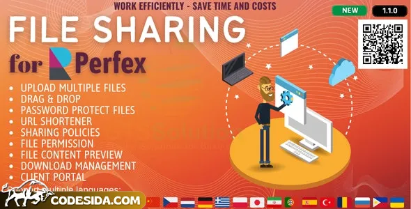 File Sharing module for Perfex CRM v1.1.0