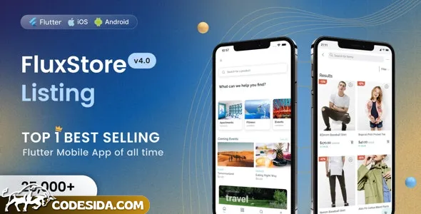 FluxStore Listing v4.0 - The Best Directory WooCommerce app by Flutter