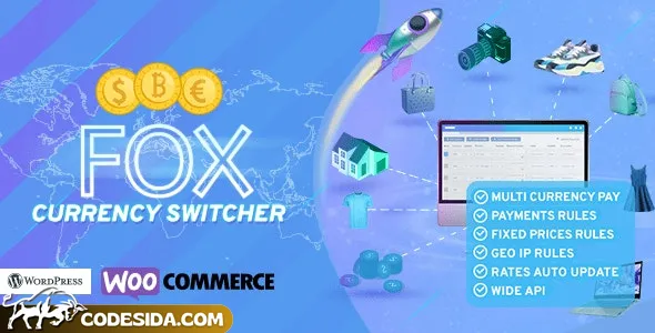 FOX v2.4.1.9 - Currency Switcher Professional for WooCommerce