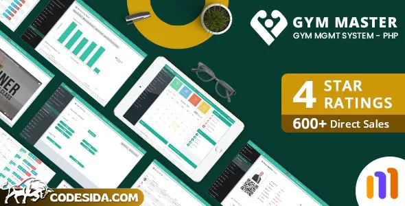 Gym Master v25 - Gym Management System - nulled