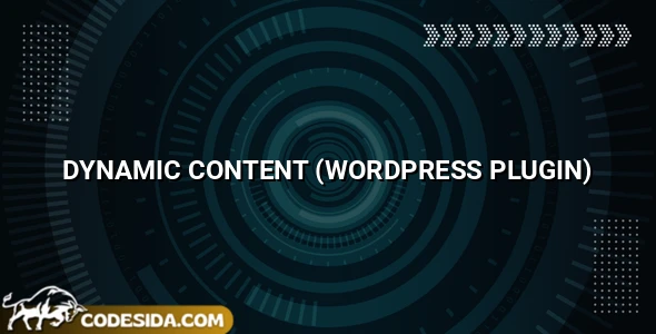 If>So v1.8 - Dynamic Content (WordPress Plugin)