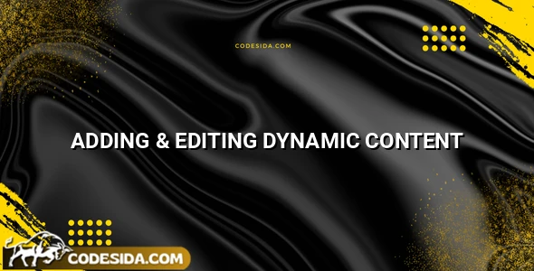 JetEngine v3.5.4 - Adding & Editing Dynamic Content