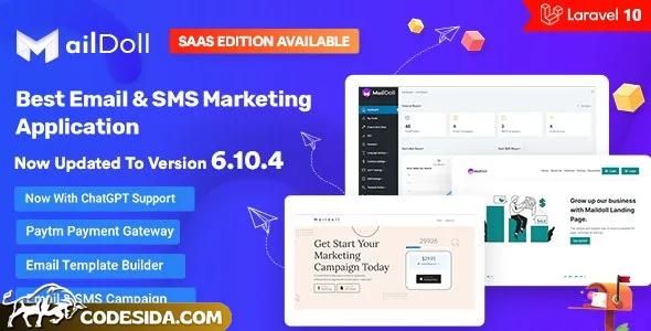 Maildoll v6.10.4 - Email Marketing Application - A SAAS Based Email Marketing Software