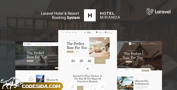 Miranda v1.42.1 - Hotel and Resort Booking system - nulled