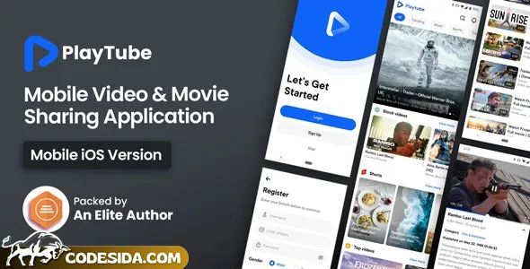 PlayTube IOS v1.9 - Sharing Video Script Mobile IOS Native Application